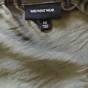 WHO WHAT WEAR spaghetti strap